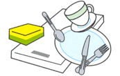 安心やさい 調理器具の除菌洗浄