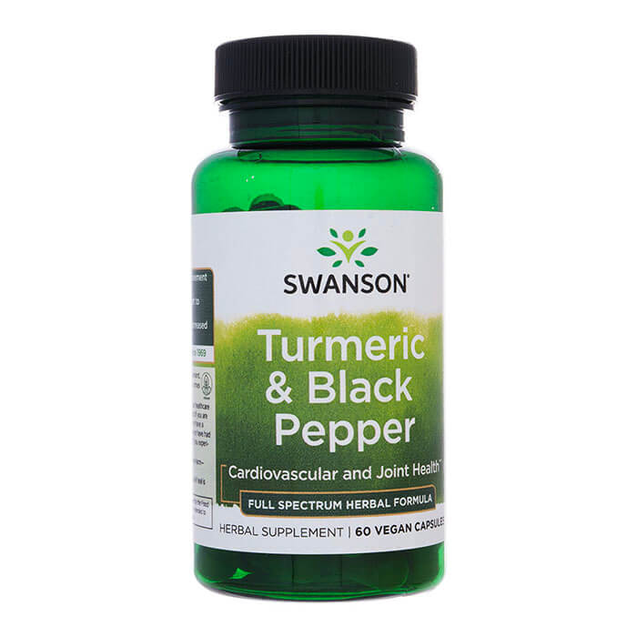 ターメリック&ブラックペッパー60錠(Swanson)
